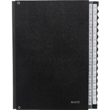 Leitz 5931 1-31 Siyah Evrak Düzenleyici Dosya, Mat Siyah