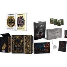 Ephesus Yayınları Medusa'nın Ölü Kumları Iki Kitaplık Set Ciltli ve Kazazede 4 Kutulu Askeri Künye Ciltli