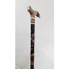 Normadia El Işçiliğiyle Özel Devrek Bastonu, Kızılcık Ağacı Doğal ve Şık