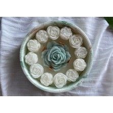 Gül Seremonisi Beton Kase Mum