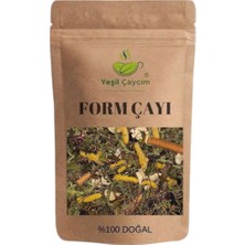 Yeşil Çaycım Birinci Sınıf Form Çayı, Rize Ilk Hasat Yeşil Çay, %100 Doğal, El Yapımı, 100 G
