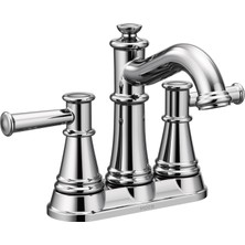 Moen 6401 Belfield Iki Kulplu Centerset Banyo Bataryası, Krom