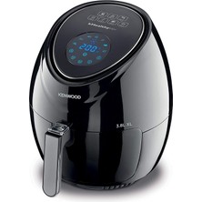 Kenwood Airfryer Xl Sıcak Hava Fritözü Siyah HFP30.000BK - 3,8 Litre Geniş Kapasite, 1500 Watt, Diji