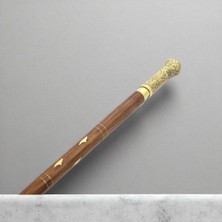 Normadia Şık Tasarımlı 100 cm Pirinç Baston, Eşsiz ve Dayanıklı Tasarım