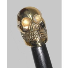 Normadia Şık Siyah ve Gold Renkli Modern Baston, Zarif ve Dayıklı Tasarım