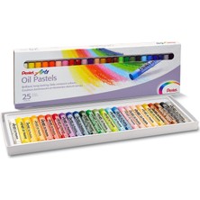 Pentel Yağlı Pastel Boya, Standart Kutu, 25 Renkli