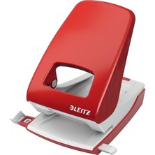 Leitz 40 Sayfa Kapasiteli Delgeç, Kırmızı