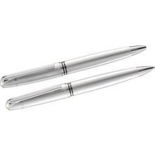 Steelpen Planet Serisi 0022TV Mat Krom Tükenmez Kalem+Versatil Kalem