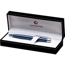 Sheaffer 9333-2 500 Serisi Tükenmez Kalem Parlak Mavi Krom