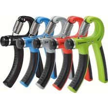 Sanal Trend 2 Adet 10-60 Kg Sertlik Ayarlı El Yayı Ayarlanabilir Bilek Kas Güçlendirme Aleti Kaydırmaz