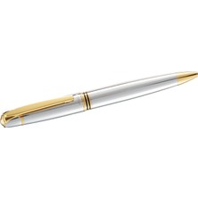 Steelpen Planet Serisi 0028T Krom Gold Tükenmez Kalem