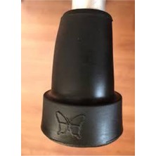 Normadia Sağlam ve Şık Siyah Kanedyen Koltuk Değneği Lastiği, Kullanışlı ve Dayanıklı