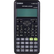Casio FX-82ESPLUSBK Casio Bilimsel Fonksiyonlu Hesap Makinesi, 16.2 x 8 x 1.38 Cm, 252 Fonksiyon