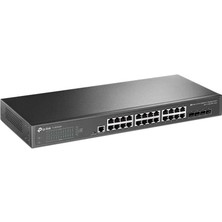 Tp-Link TL-SG3428X, Jetstream 24-Port Gigabit L2+ Managed Switch With 4 10GE Sfp+ Slots