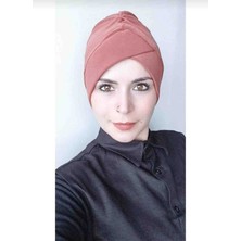 Butik Ayvitrin Kadın Tesettür Çapraz Bone