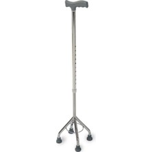 Normadia Sağlam ve Şık Dörtlü Denge Bastonu, Pratik ve Kullanışlı Tasarım