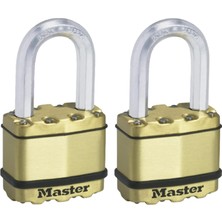 Master Lock Ağır Hizmet Tipi Asma Kilit [anahtar] [lamine Çelik] [hava Koşullarına Dayanıklı] M5BEUR