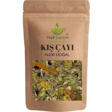 Yeşil Çaycım Birinci Sınıf Kış Çayı Antioksidan %100 Doğal El Yapımı, 50GR.