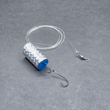 Çinekop Hazır Takım - Fishack - 2 Iğneli - Fırdöndülü - Parlak Mantarlı - 1 Adet