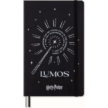 Moleskine Sınırlı Üretim Harry Potter Lumos Büyü Defteri Karanlıkta Parlayan Özel Efekt, Sert Kapak,