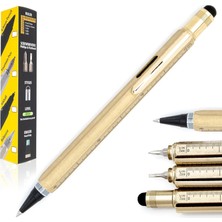 Monteverde Tool Pen Serisi MV35482 Rb Multifunction Gold Roller Kalem