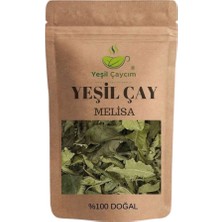 Yeşil Çaycım Melisa Yaprak Yeşil Çay Harmanı Rahatlatıcı Yağ Yakma %100 Doğal El Yapımı 25 gr