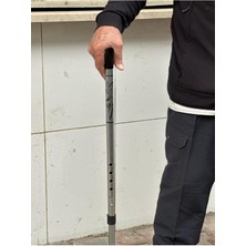 Normadia Metal Ayarlanabilir Kademeli Motifli Baston, Şık ve Kullanışlı Tasarım