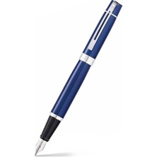 Sheaffer 9341-0 300 Serisi Dolma Kalem (M) Parlak Mavi Krom