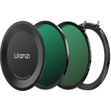 Ulanzi MF01 77MM 3-7 Stop Vnd & Cpl Manyetik Hibrit Filtre Seti