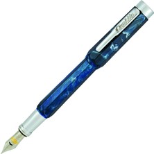 Conklin Nozac Piston Ohio Blue Dolma Kalem Ef Uç