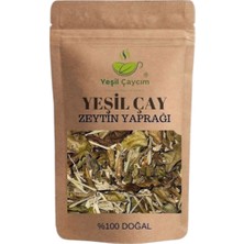 Yeşil Çaycım Zeytin Yaprağı Yaprak Yeşil Çay Harmanı Zengin Antioksidan Kaynağı %100 Doğal El Yapımı, 100GR