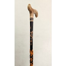 Normadia Kızılcık Ağacıyla El Yapımı Geleneksel Devrek Bastonu