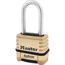 Master Lock 1175LHSS Proseries Kendi Şifreli Kilidinizi Ayarlayın, 2-1/4" Geniş, Pirinç