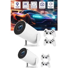 Najmaddin Full Hd 8 GB Ayaklı Çift Kollu 4K Video Oyun Konsolu Taşınabilir