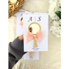 Bianı Tasarım Söz, Nişan, Düğün, Nikah, Kına Fiyonk Detay Ayna Hediyelik 10 Adet