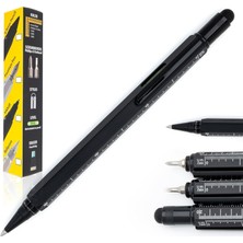 Monteverde Tool Pen Serisi MV35220 Rb Multifunction Siyah Roller Kalem