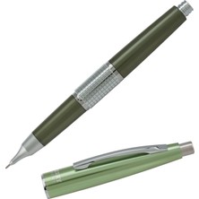 Pentel Kerry Uçlu Kurşun Kalem, Metal Gövdeli, Özel Tasarım, Sertlik Derecesi Hb 0.5 mm Yeşil