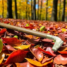 Normadia Pirinç At Büstü Baston, 100 Cm, Şık ve Kaliteli Tasarım