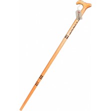 Normadia Klasik Ahşap Baston, 90 Cm, Dayanıklı ve Şık Tasarım