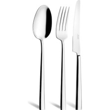 Jumbo 3404 18 Parça 6 Kişilik Yemek Çatal Kaşık Bıçak Takımı