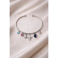 Çağ Moda Aksesuar Charmlı Şans Bileziği