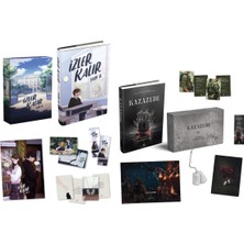 Pukka Yayınları Izler Kalır 1 Kutulu Set Ciltli ve Kazazede 4 Kutulu Askeri Künye Ciltli