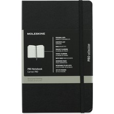 Moleskine Profesyonel Not Defteri (Büyük, Sert Kapaklı) Siyah