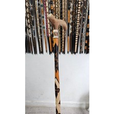 Normadia Kızılcık Ağacıyla El Işçiliği Devrek Bastonu, Şık ve Dayanıklı Tasarım