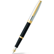 Sheaffer 94750 Sagaris Dolma Kalem, Medium Uç Siyah Krom Atın