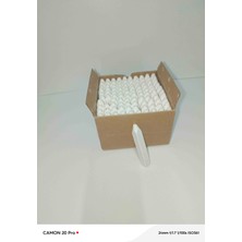 Woodenova Profesyonel Köşeli Tozsuz Beyaz Tebeşir - Kare Formlu 100ADET