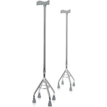 Normadia Ayarlanabilir Alüminyum Dört Ayaklı Tetra Medikal Denge Bastonu