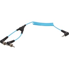 Sennheiser cl 35-Y 3,5 mm Ila Çift 3,5 mm Trs Sarmal Kablo