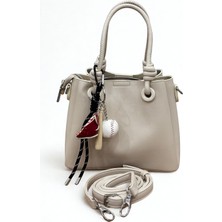 A.N Bags Charm Detaylı Çapraz Askılı ve El Çantası