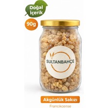 Sultanbahçe Akgünlük Sakızı 90 gr - %100 Doğal Reçine - Yüksek Kalite Saf Ak Günlük Sakızı Cam Kavanoz